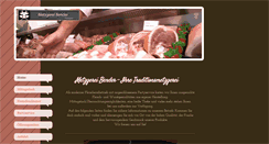 Desktop Screenshot of metzgerei-bender.com
